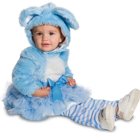 NWT Rubie's Blue Bear Baby Costume - Picture 1 of 5